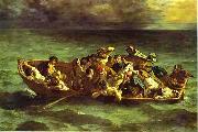 Eugene Delacroix The Shipwreck of Don Juan Spain oil painting artist